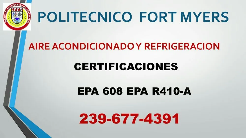Slide of Politecnico Fort Myers