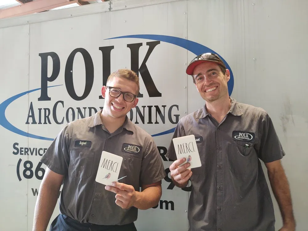 Slide of Polk Air Conditioning