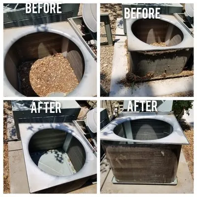 Polo HVAC Heating and Cooling Air Conditioning Logo