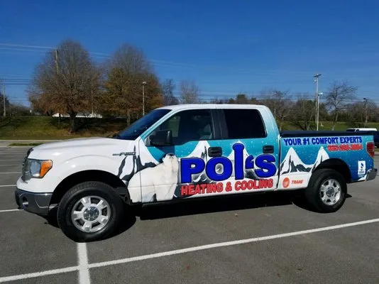 Pol’s Heating and Cooling Logo