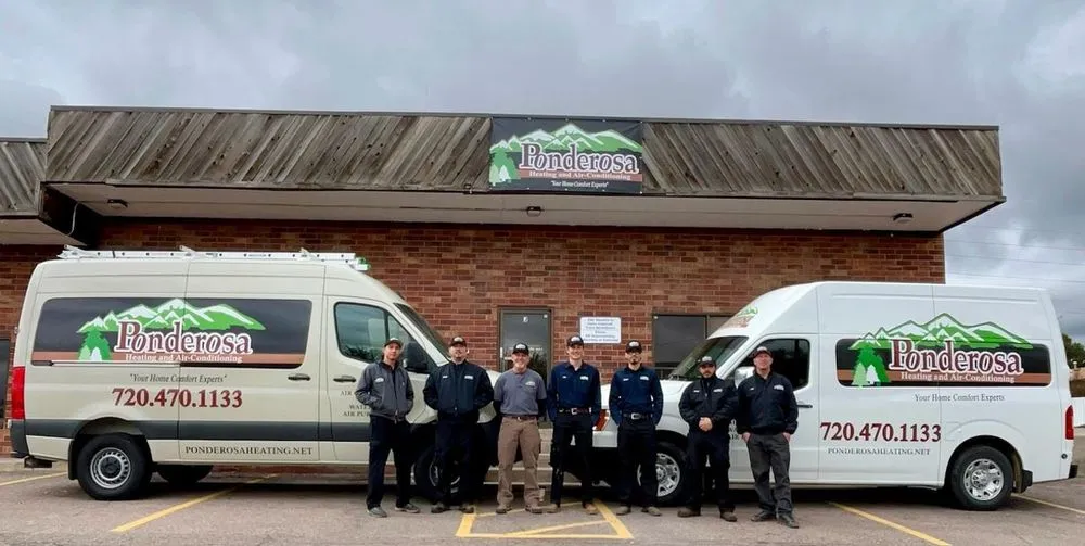 Slide of Ponderosa Heating Air Plumbing Electrical