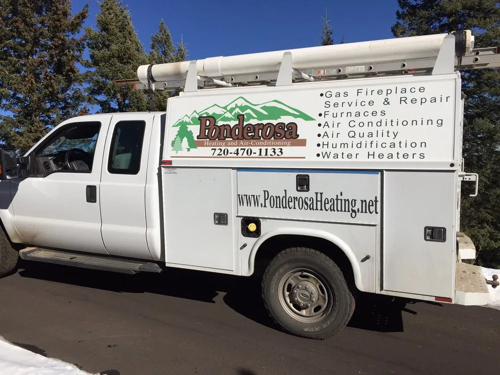 Slide of Ponderosa Heating Air Plumbing Electrical