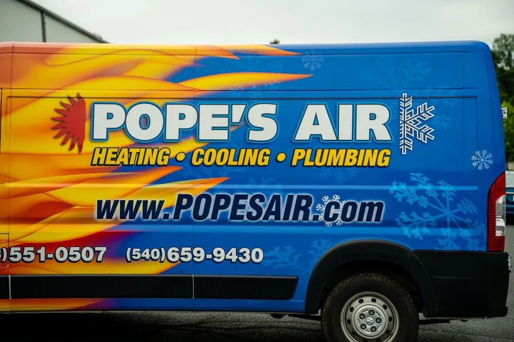 Slide of Pope's Heating & Air Conditioning