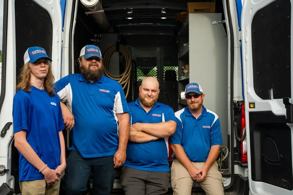 Slide of Pope's Heating & Air Conditioning