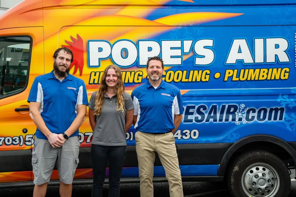 Slide of Pope's Heating & Air Conditioning