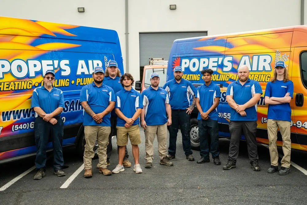 Slide of Pope's Heating & Air Conditioning