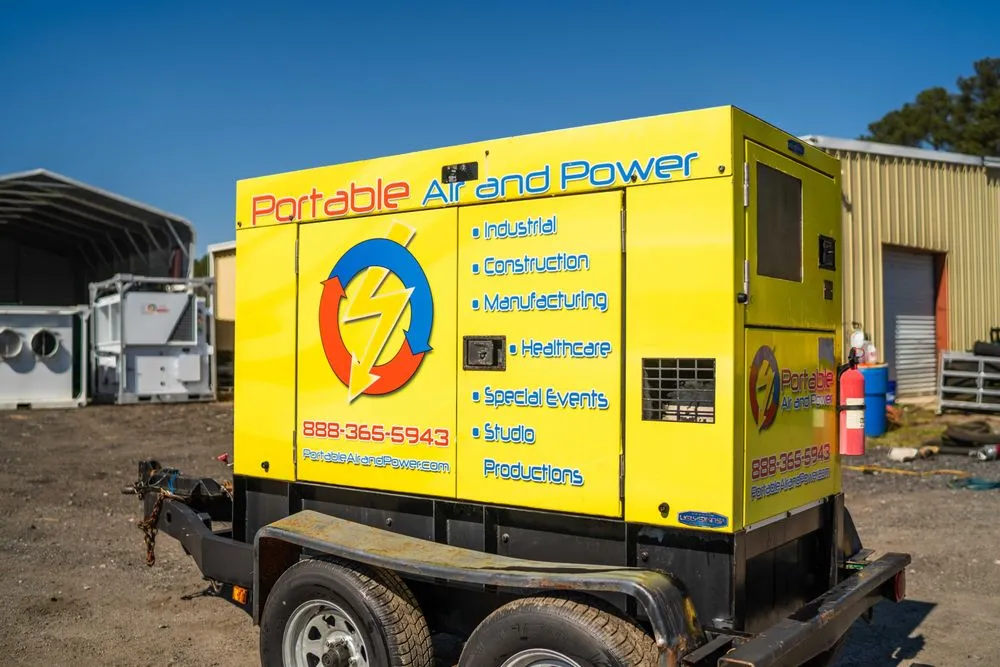 Slide of Portable Air and Power