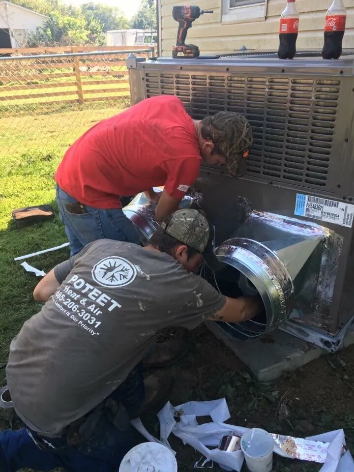 Slide of Poteet Heat and Air