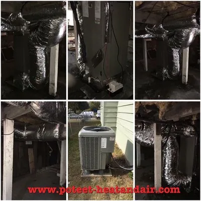 Poteet Heat and Air Logo