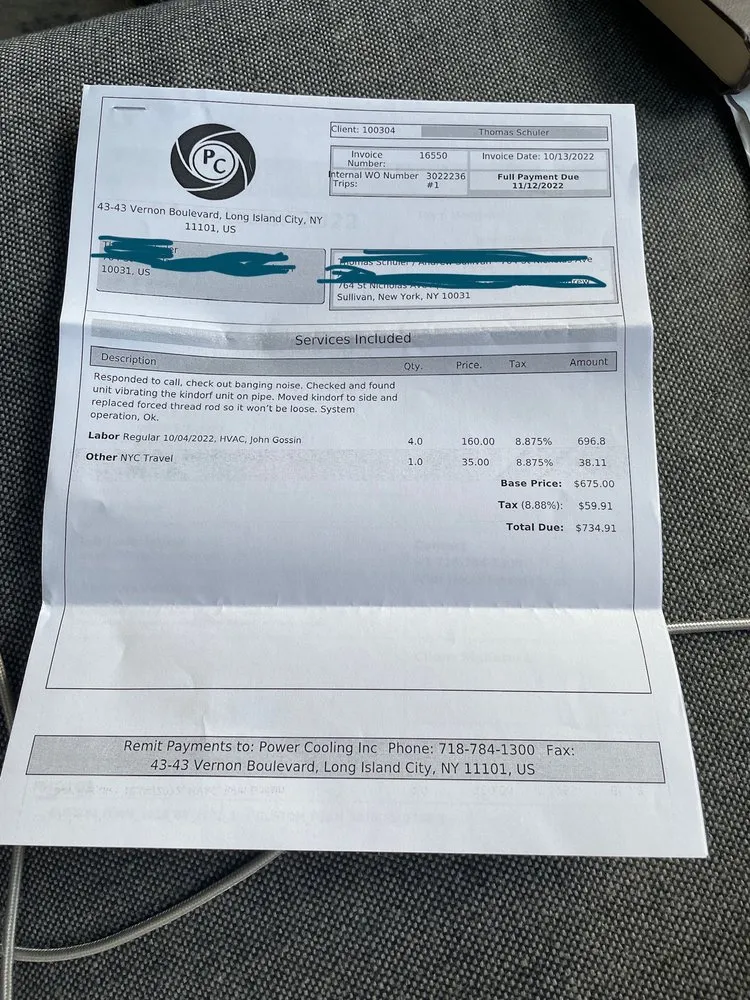 Slide of Power Cooling