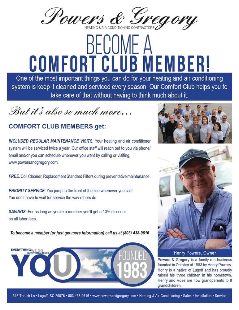 Slide of Powers & Gregory Heating & Air Conditioning