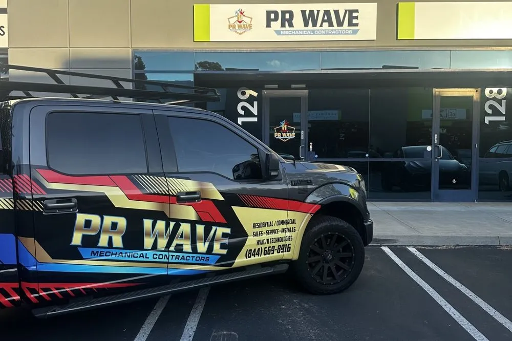 Slide of PR Wave Mechanical Contractors