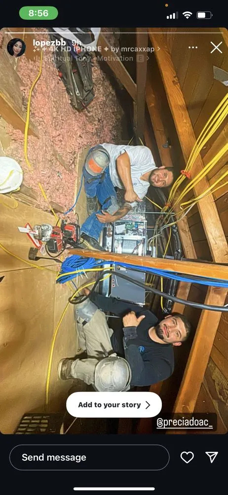 Slide of Preciado Air Conditioning