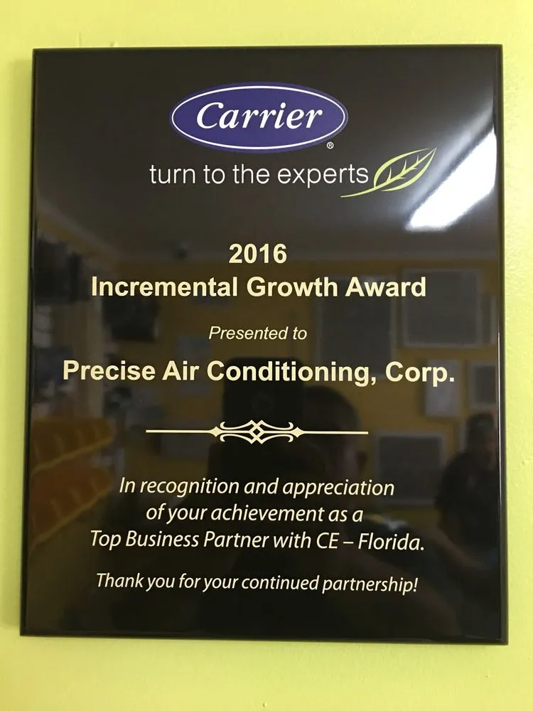 Slide of Precise Air Conditioning