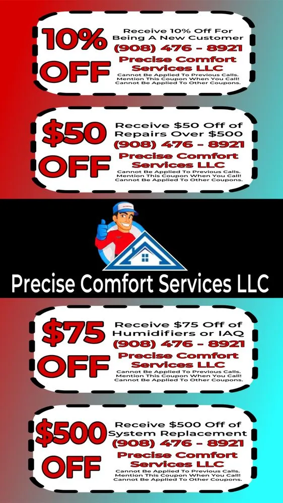 Slide of Precise Comfort Services