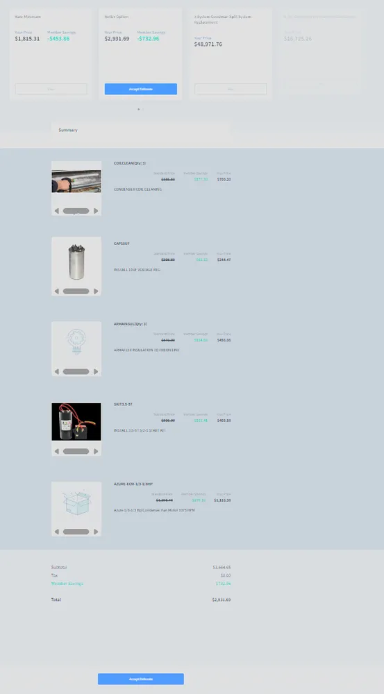 Slide of Precision Air & Plumbing