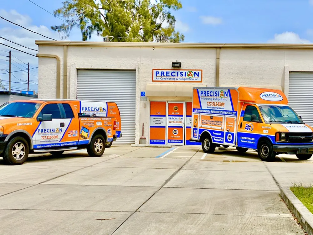 Reliable heating repair in St. Petersburg, FL - Precision Air Conditioning & Refrigeration