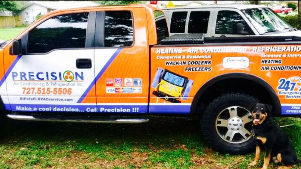 Reliable HVAC repair for local homeowners in St. Petersburg, FL by Precision Air Conditioning & Refrigeration