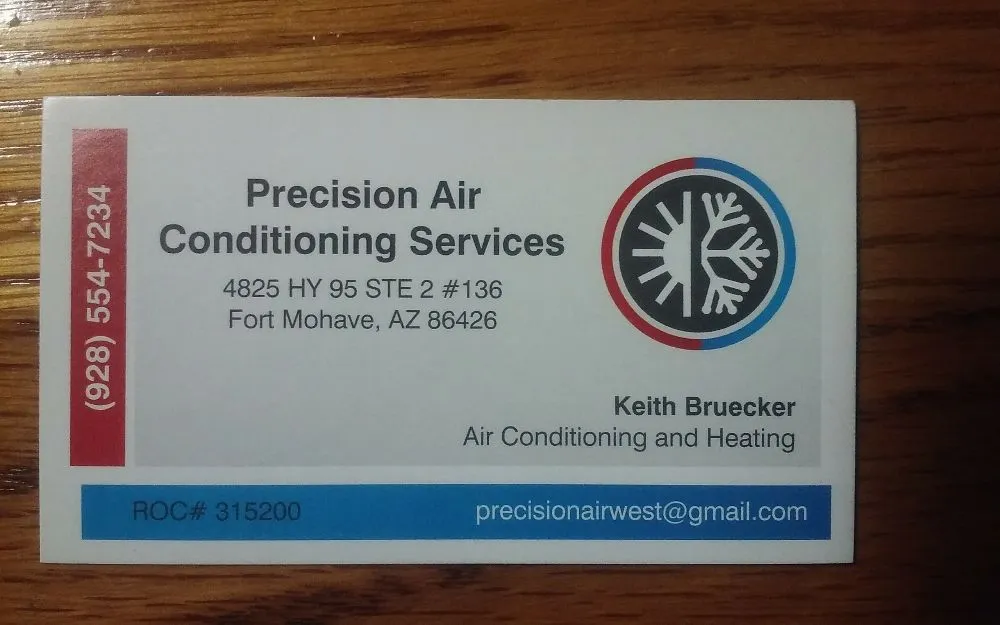 Slide of Precision Air Conditioning Services