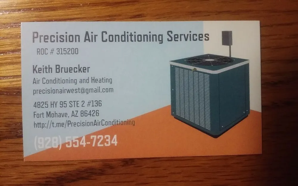 Slide of Precision Air Conditioning Services