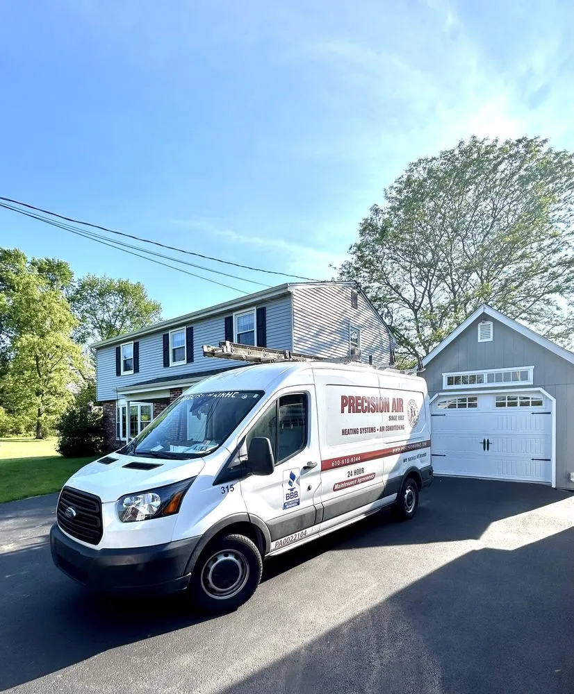 Slide of Precision Air Heating and Cooling