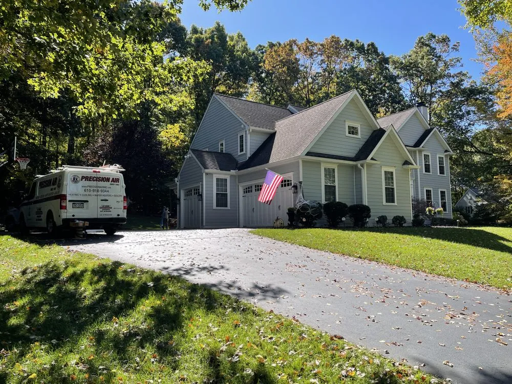 Slide of Precision Air Heating and Cooling