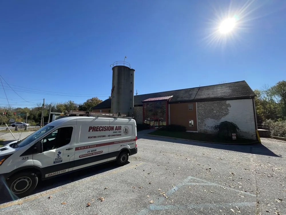 Slide of Precision Air Heating and Cooling