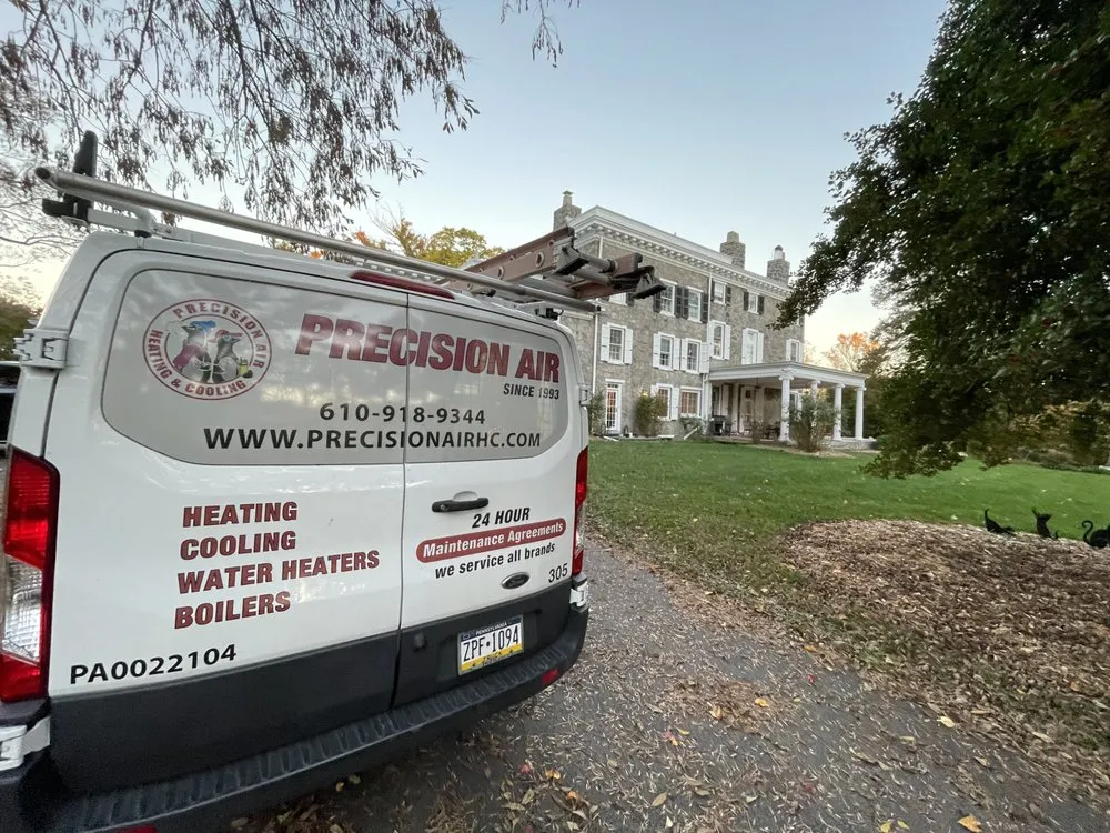 Slide of Precision Air Heating and Cooling