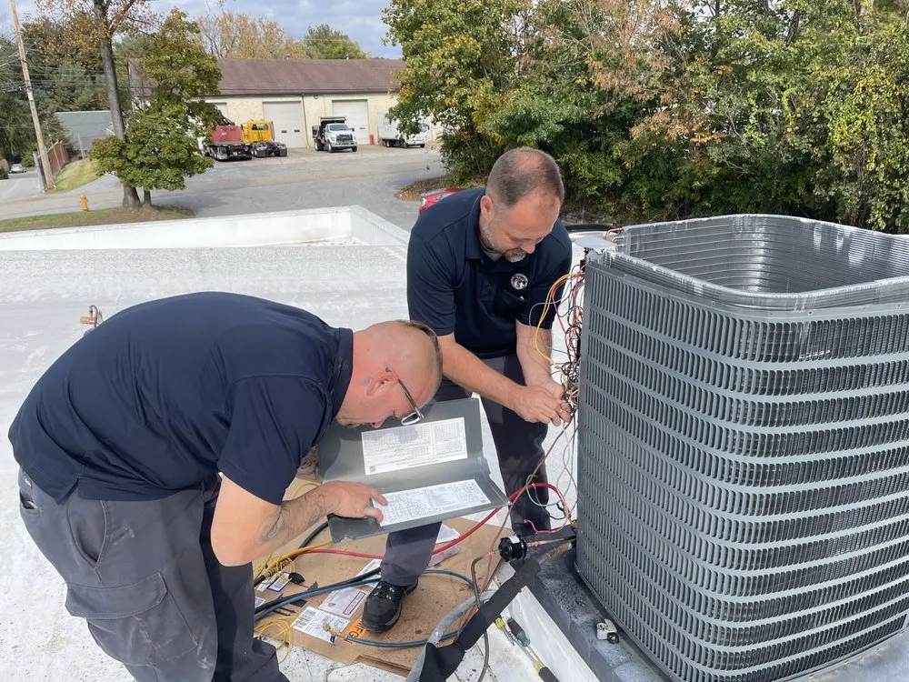 Slide of Precision Air Heating and Cooling