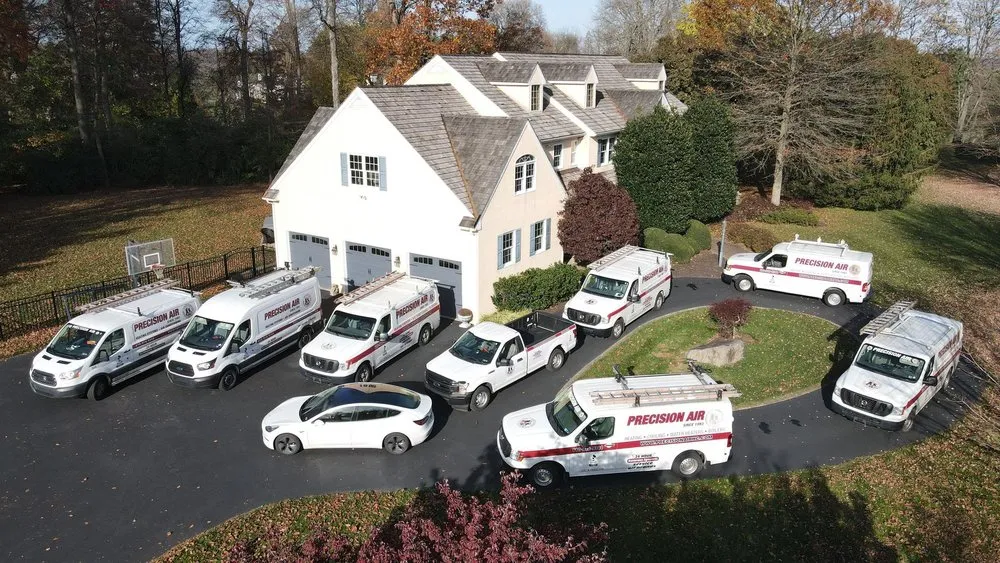 Slide of Precision Air Heating and Cooling