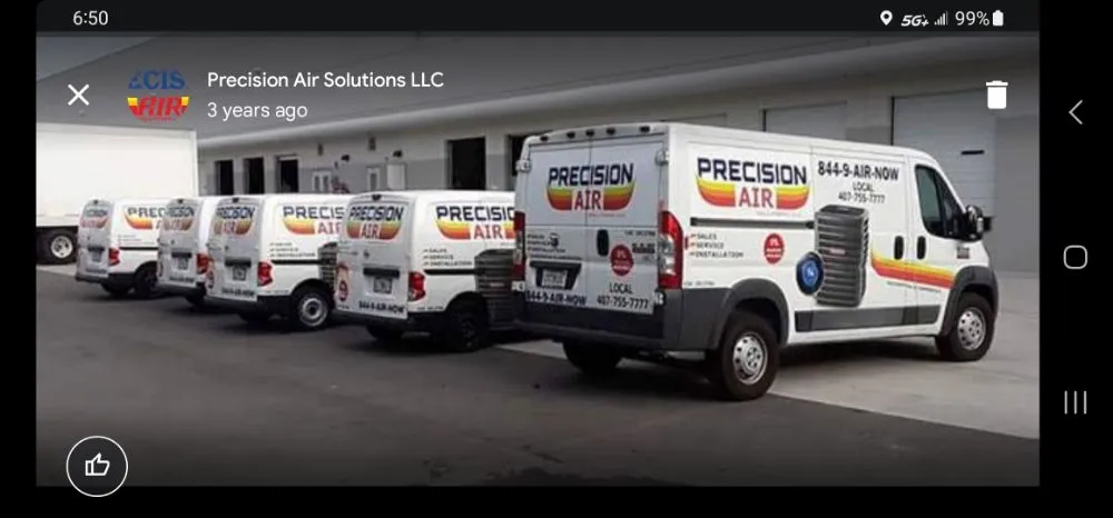 Slide of Precision Air Solutions