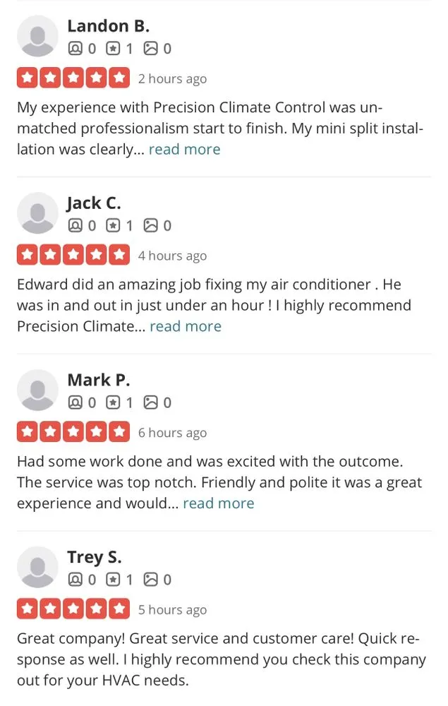 Slide of Precision Climate Control