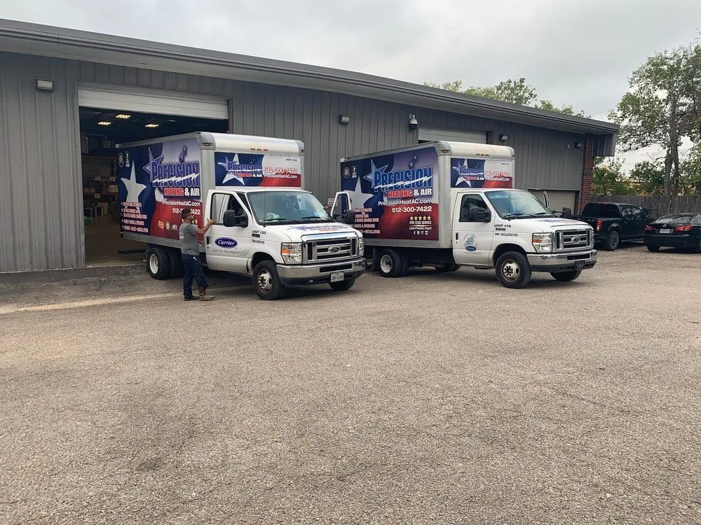 Slide of Precision Heating & Air