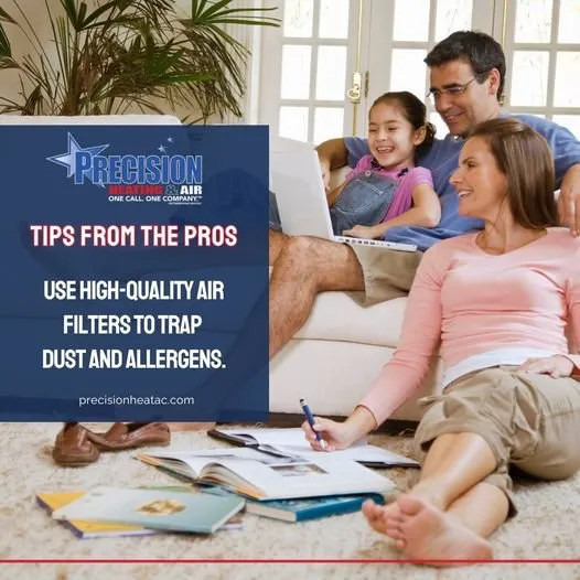 Slide of Precision Heating & Air