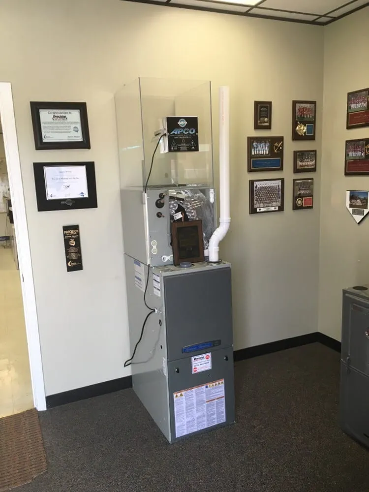 Slide of Precision Heating & Air, Inc.