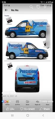 Precision Heating & Air llc Logo