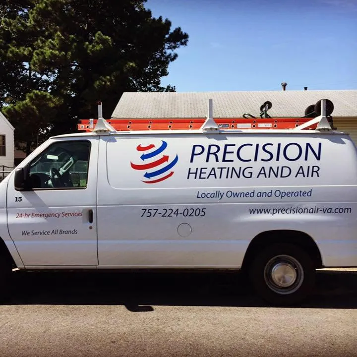 Slide of Precision Heating & Air