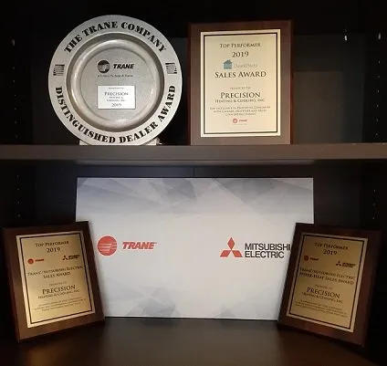 Slide of Precision Heating & Cooling