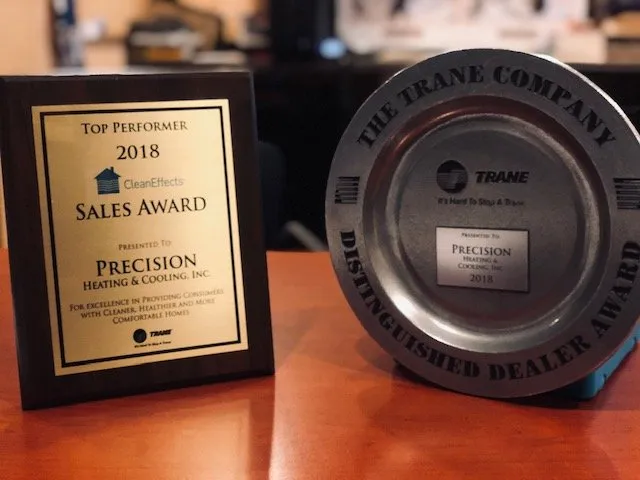 Slide of Precision Heating & Cooling