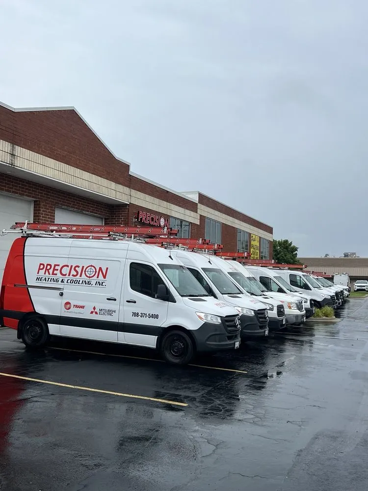 Slide of Precision Heating & Cooling