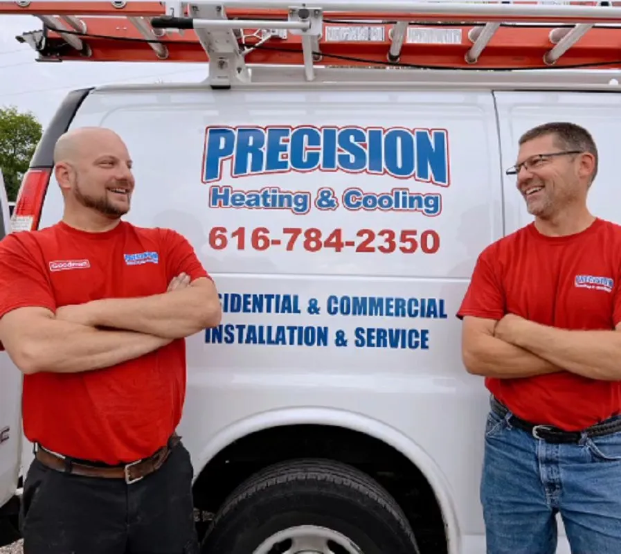 Slide of Precision Heating & Cooling