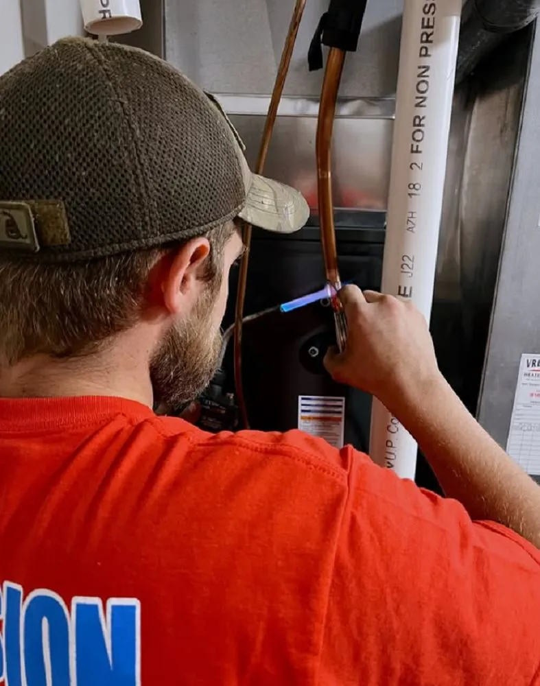 Slide of Precision Heating & Cooling