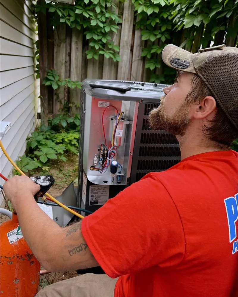 Slide of Precision Heating & Cooling