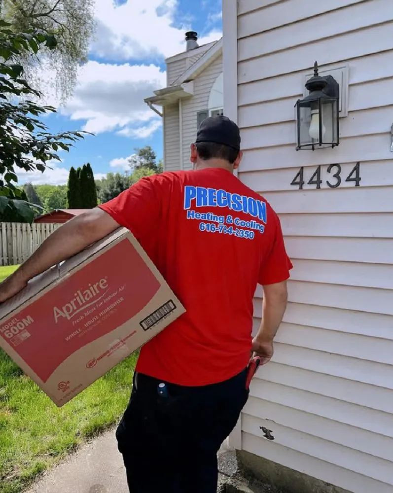 Slide of Precision Heating & Cooling