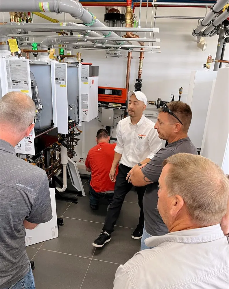 Slide of Precision Heating & Cooling