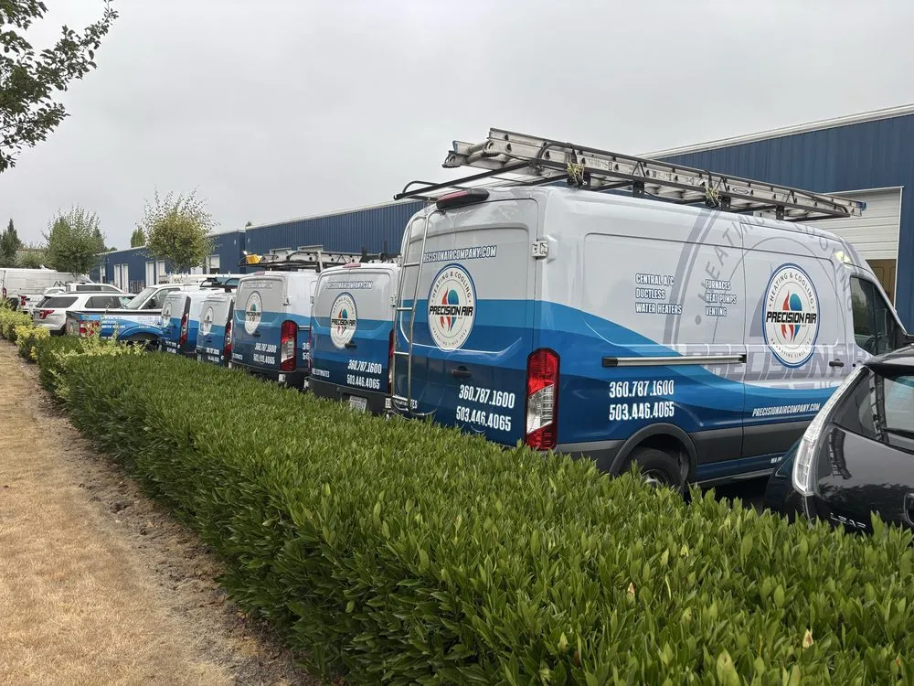 Slide of Precision Heating & Cooling