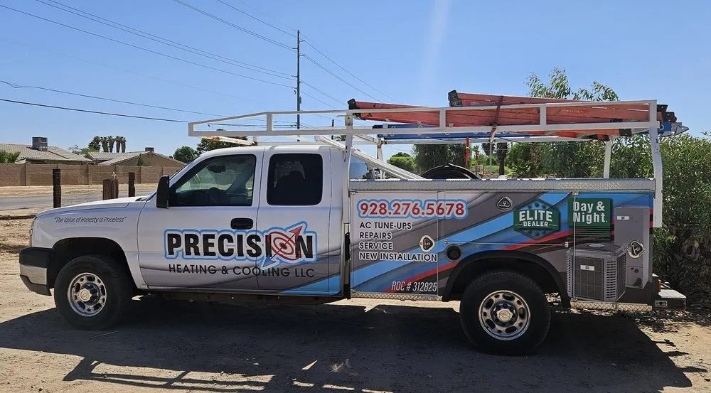 Slide of Precision Heating & Cooling