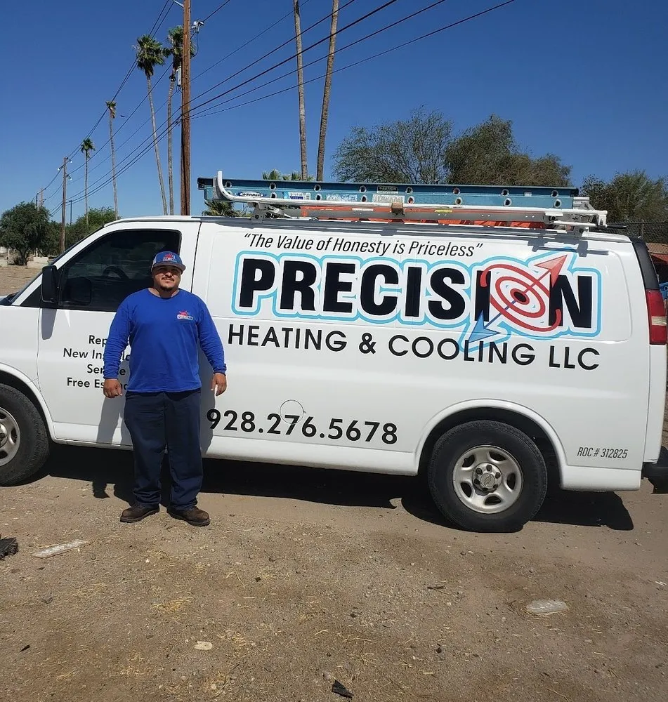 Slide of Precision Heating & Cooling
