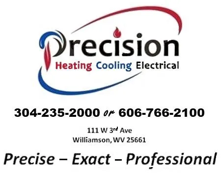 Slide of Precision Heating, Cooling, and Electrical