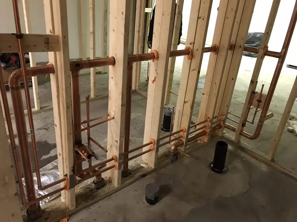 Slide of Precision heating cooling and plumbing